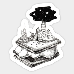 Camping Sticker